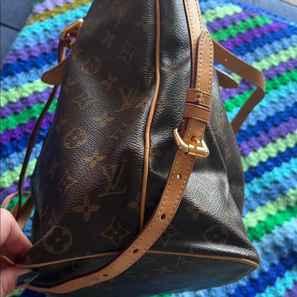 Louis Vuitton Monogram Canvas Brown and Tan Tote Palermo GM - Picture 4 of 15